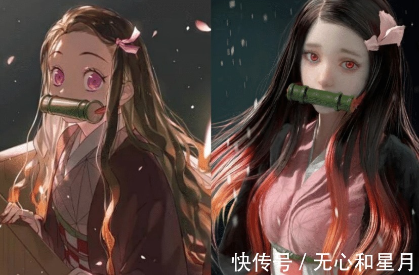 香奈乎|鬼灭之刃遇上3D建模,蝴蝶忍颜值创新高,网友表示善逸还需提高