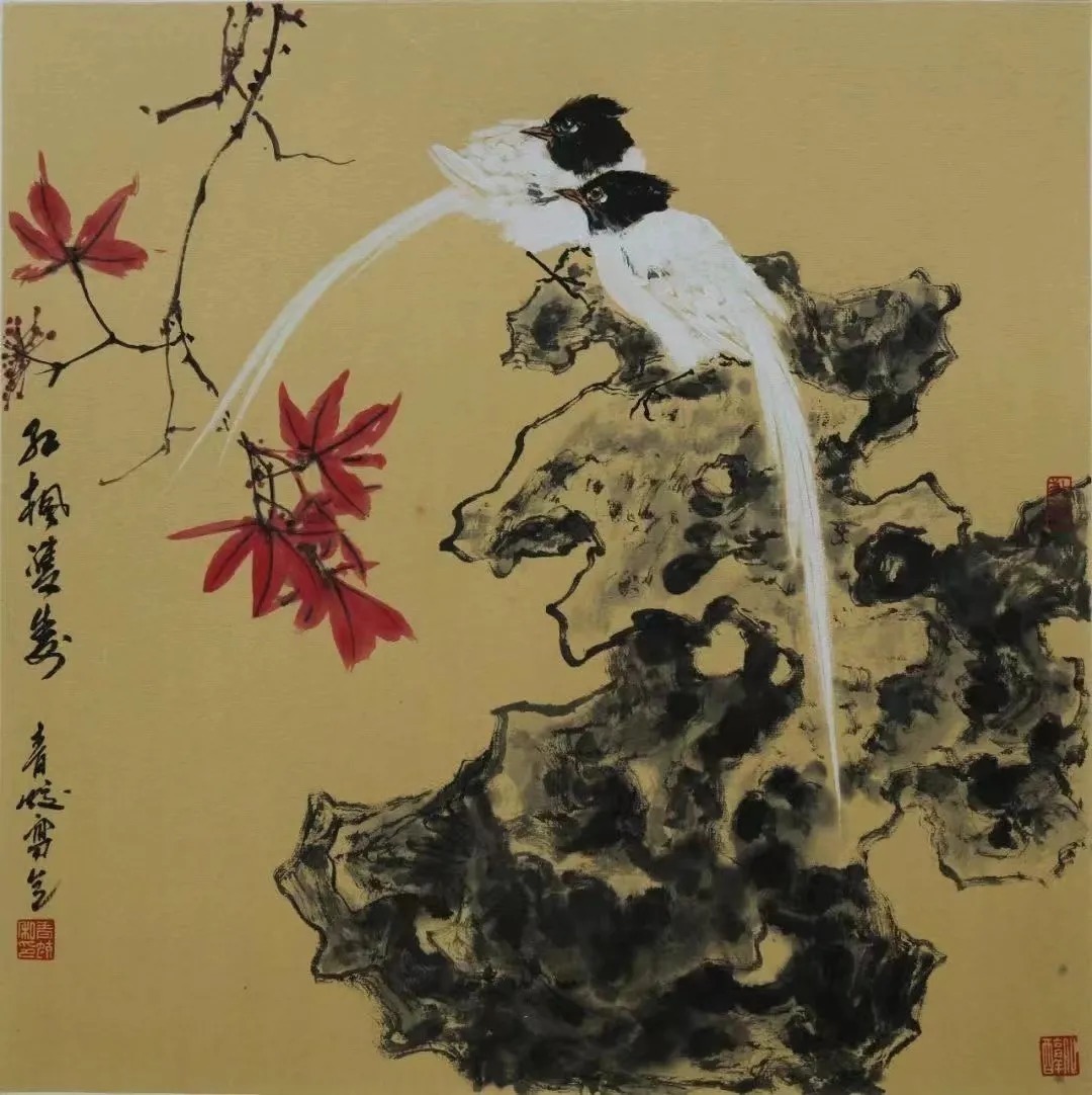 蔡玲!《书画南北方》一一《写意生活艺术组合》迎春中国画小品展