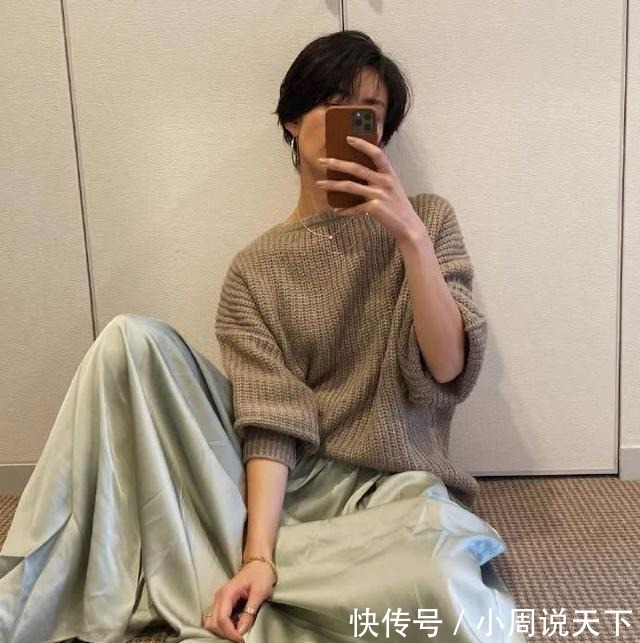 穿搭 凭着一头“短发”,中年的她美得高级!3大穿搭要点,学会你也行!