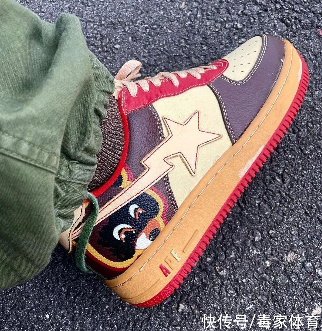 nike BAPESTA“抄袭”AF1？解剖级对比，什么水平？