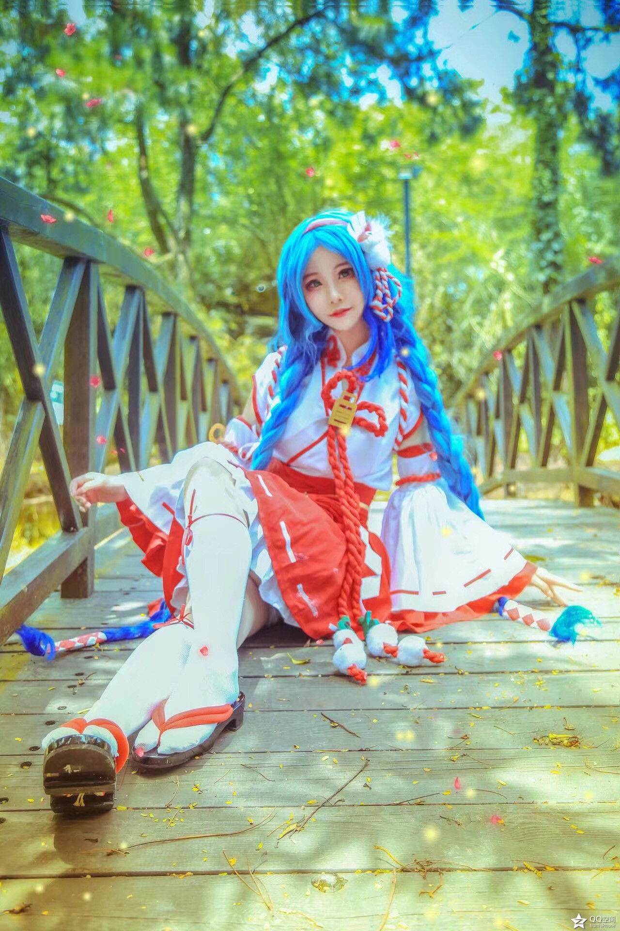 荣耀|王者荣耀大乔cosplay，守望着天空，大海和你的回忆