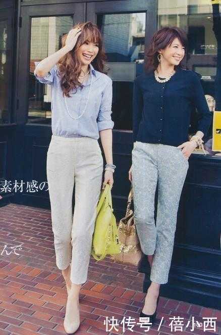 西部牛仔|日本女人真会穿，阔腿裤、吸烟裤、牛仔裤都穿得那么优雅，太厉害