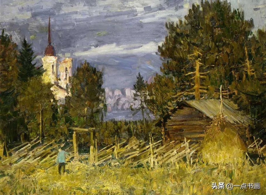 美术学院#阿巴库莫夫：被誉为俄罗斯的金笔，其画笔下都是净化的世界