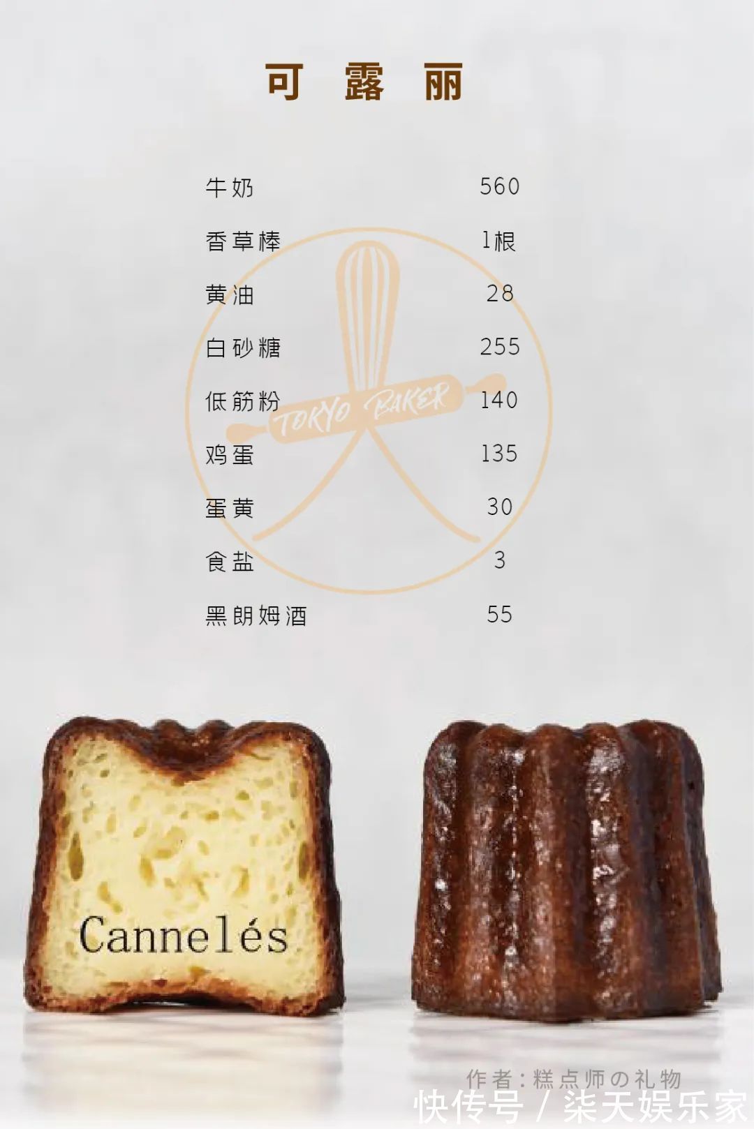 天使版的铜铃可露丽,超详细图文配方为你奉上,轻松来制作