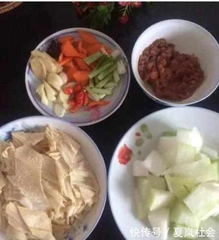 肉末|冬瓜多吃清热降火，和腐竹绝配，味道可口特好吃！