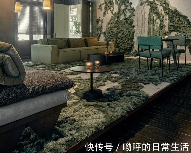 挂毯|Zware Jongens设计,公园餐厅