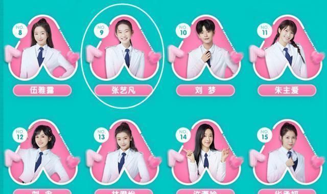 学员们|《创造营2020》前7名大洗牌,张艺凡跌出出道位,nene排名狂掉