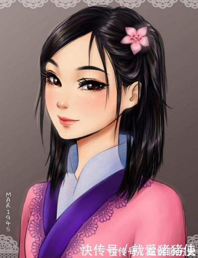 小美人鱼|画师绘制日漫风迪士尼公主,眼睛里藏着星星,小美人鱼太惊艳