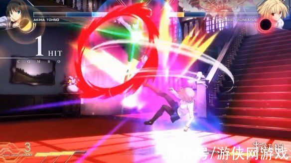 远野秋叶|月姬格斗《Melty Blood》远野秋叶 爱尔奎特试玩演示