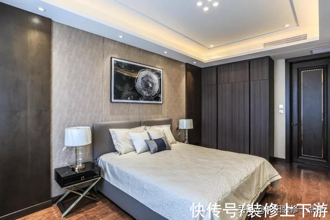 理石|227平现代轻奢装修实景图