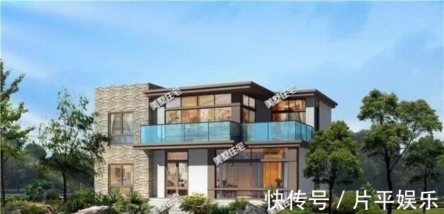 简欧别墅|8栋经典二层简欧别墅,第一套在农村最吃香,图纸收藏不后悔