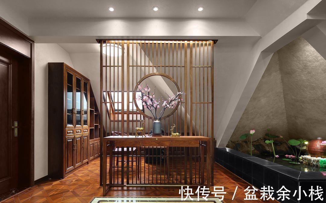 复式|260平的复式空间,缔造典雅的中式住宅,让每件家具都变得有意义