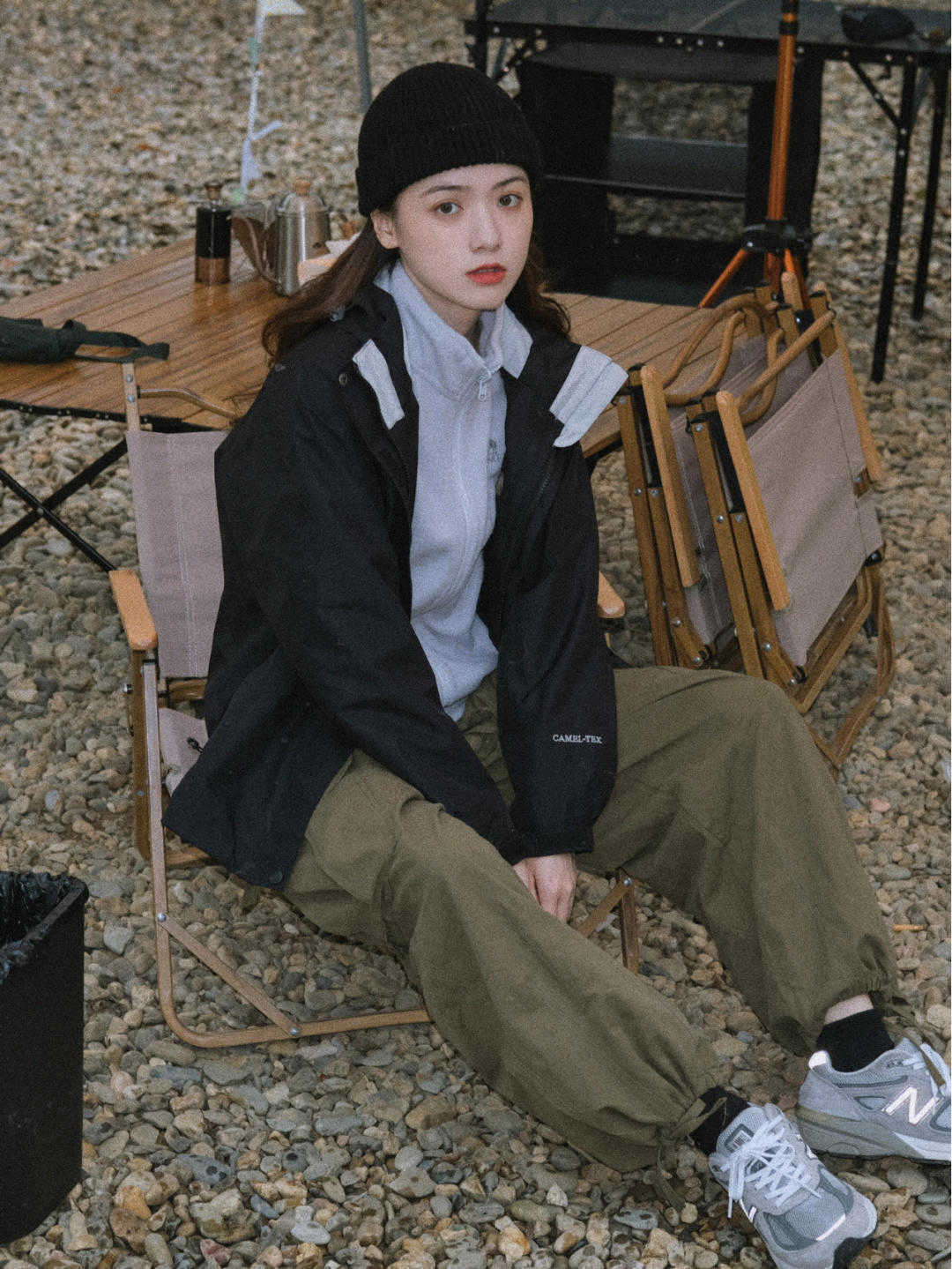 运动款 大衣和羽绒服都不是你的冬季,那就选择厚外套吧!