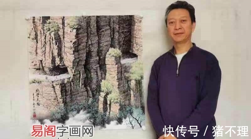 山水画&李向鸿微结构山水画 惊艳了岁月 惊艳了时光 也惊艳了世人