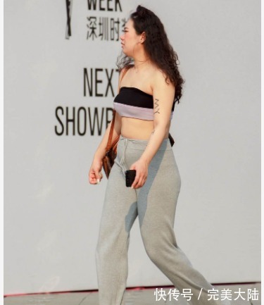 高腰|一字肩短衫搭配高腰休闲裤,时尚新颖,休闲舒适