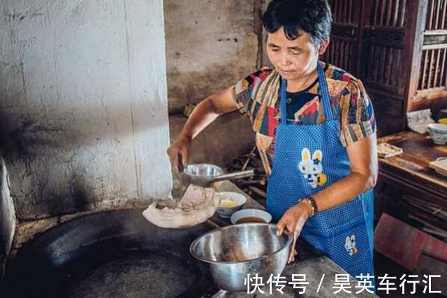 香糟扣肉|常州古镇非遗美食,焦溪大妈用土灶老锅烹制,出了常州别地吃不到