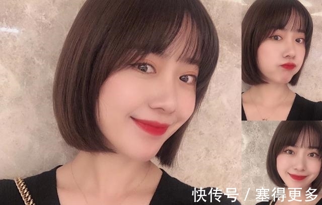 内扣|圆脸女生剪这些短发发型,显脸小效果真的不要太明显咯~