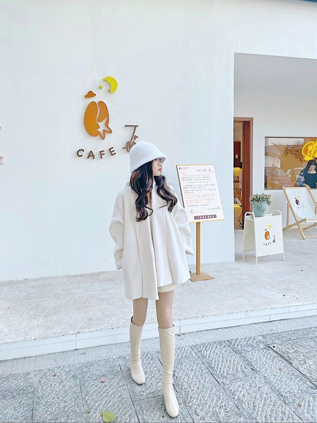 半身裙|没有高颜值、大长腿也别焦虑,试试“毛呢外套”,太适合普通大众