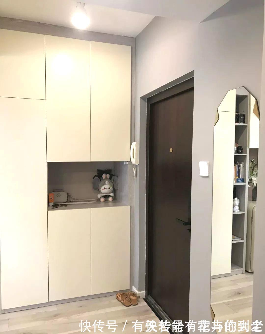 洗衣机|32岁买了第一套房子，45㎡单身公寓，麻雀虽小五脏俱全，知足了