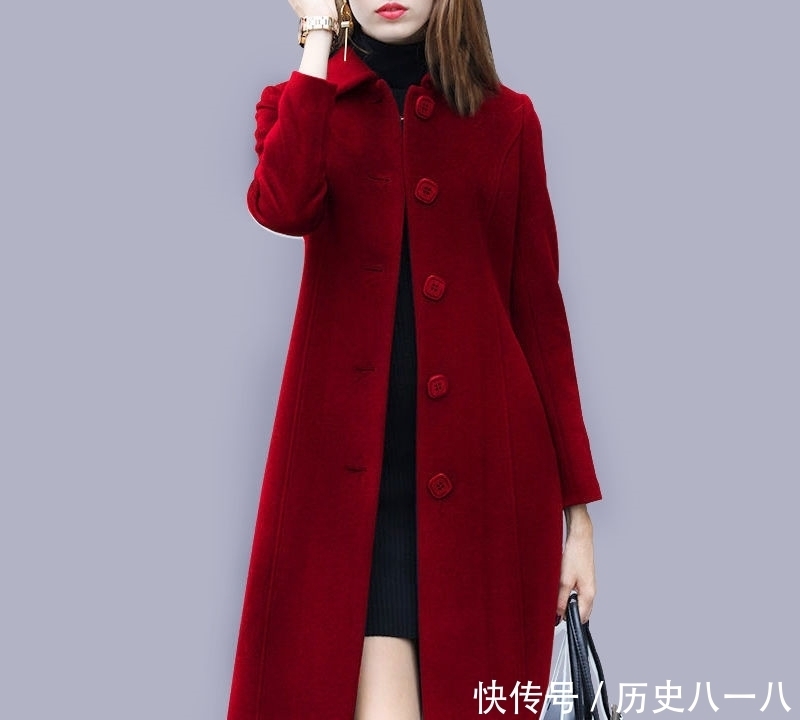 保暖|70后老婆是时髦精,出门穿大衣,时尚百搭又保暖