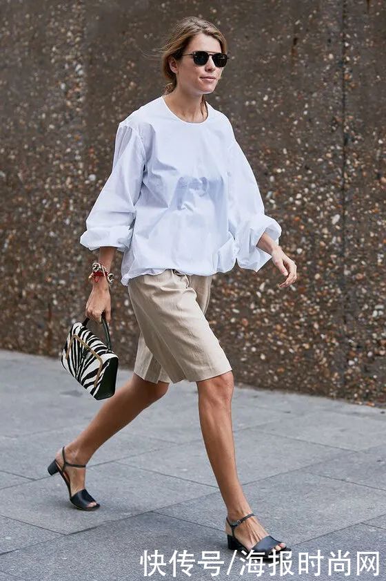 版型|说百慕大短裤显矮、不好搭，是不是因为你还没学会怎么穿？