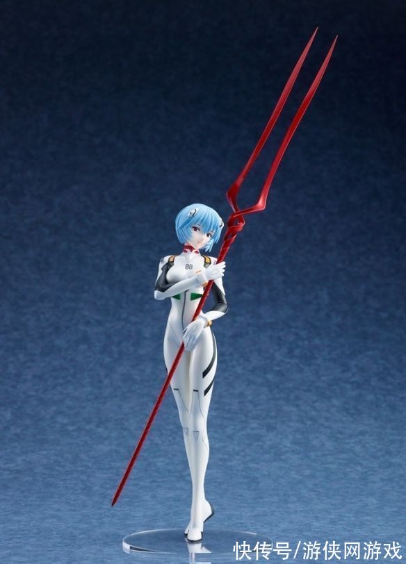 lion|《EVA》綾波麗手辦：手持朗基努斯之槍！表情溫婉動人