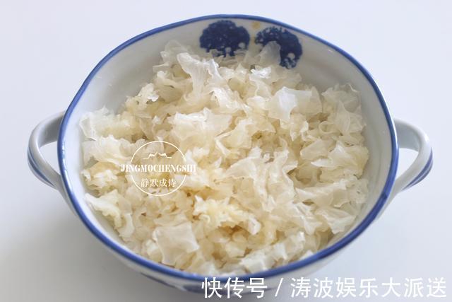 银耳|抓住两点,煮银耳羹会快速出胶,黏稠光滑补胶原,女人养颜必备