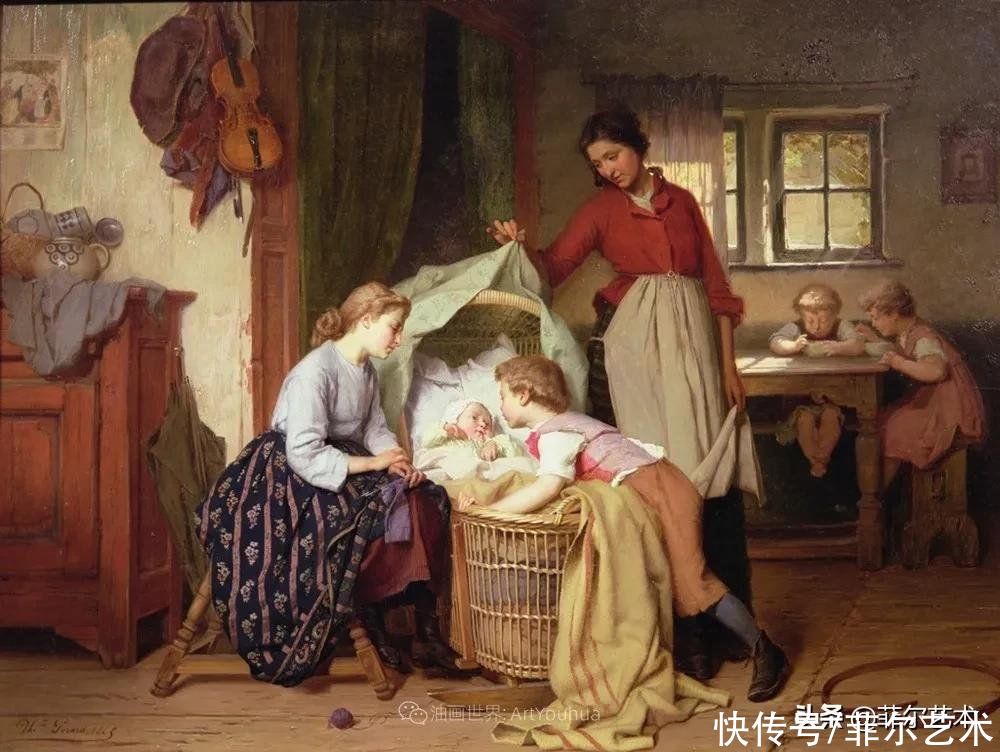 蒂奥多·|乡村生活~比利时画家蒂奥多·杰拉德油画作品欣赏