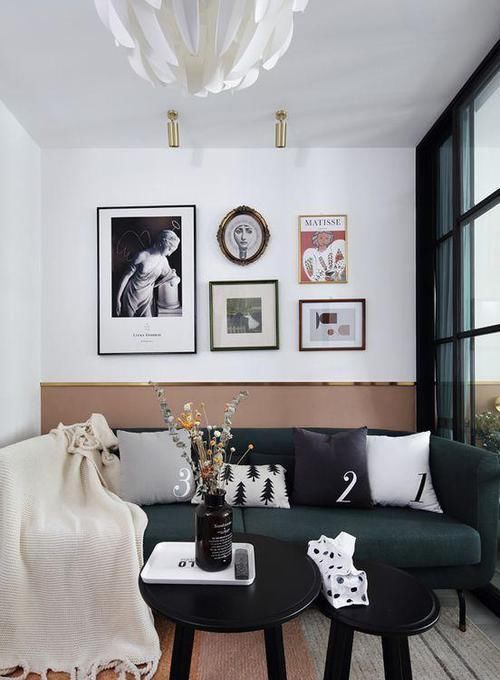 餐厅|晒晒我家63㎡新房,客厅做个小改造,一卧瞬间变两卧,太实用了