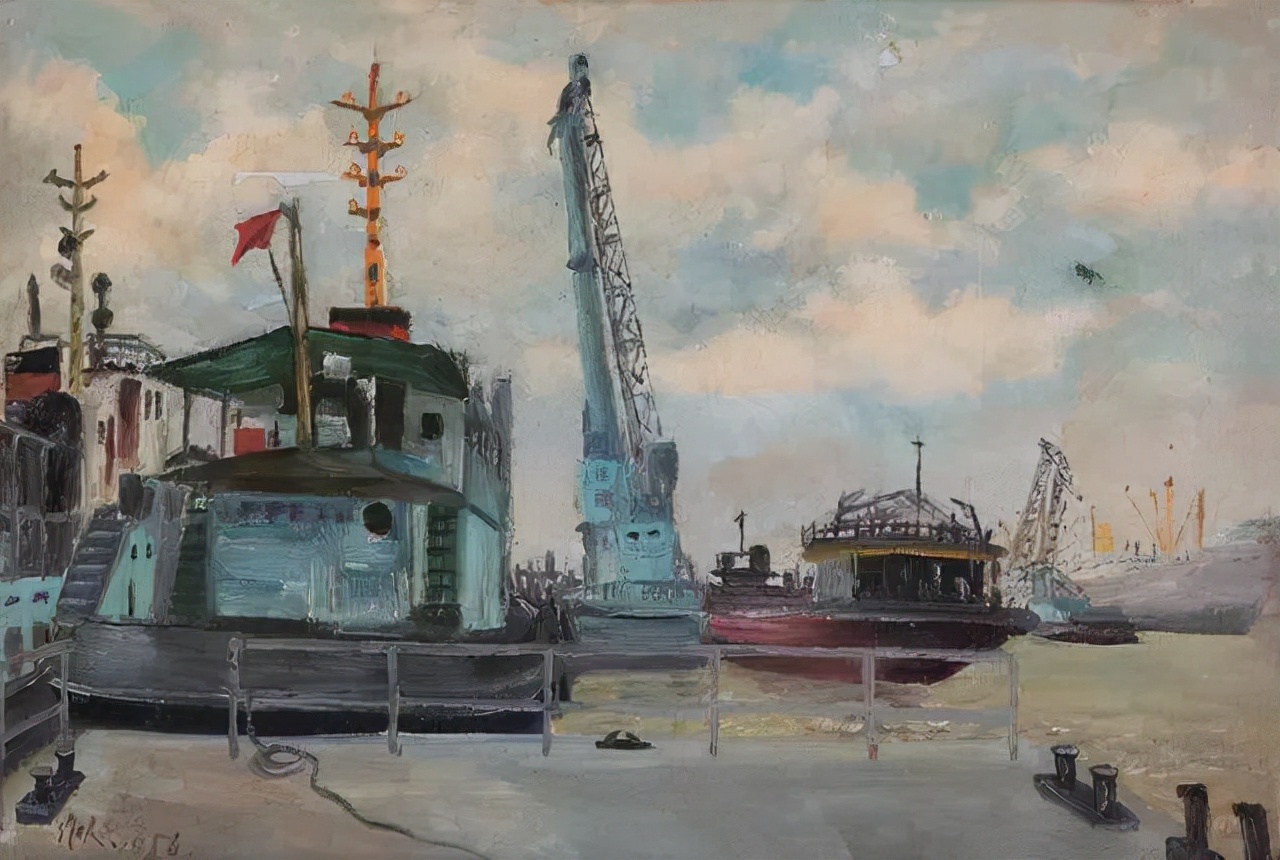 画稿!吴作人吴老先生画稿