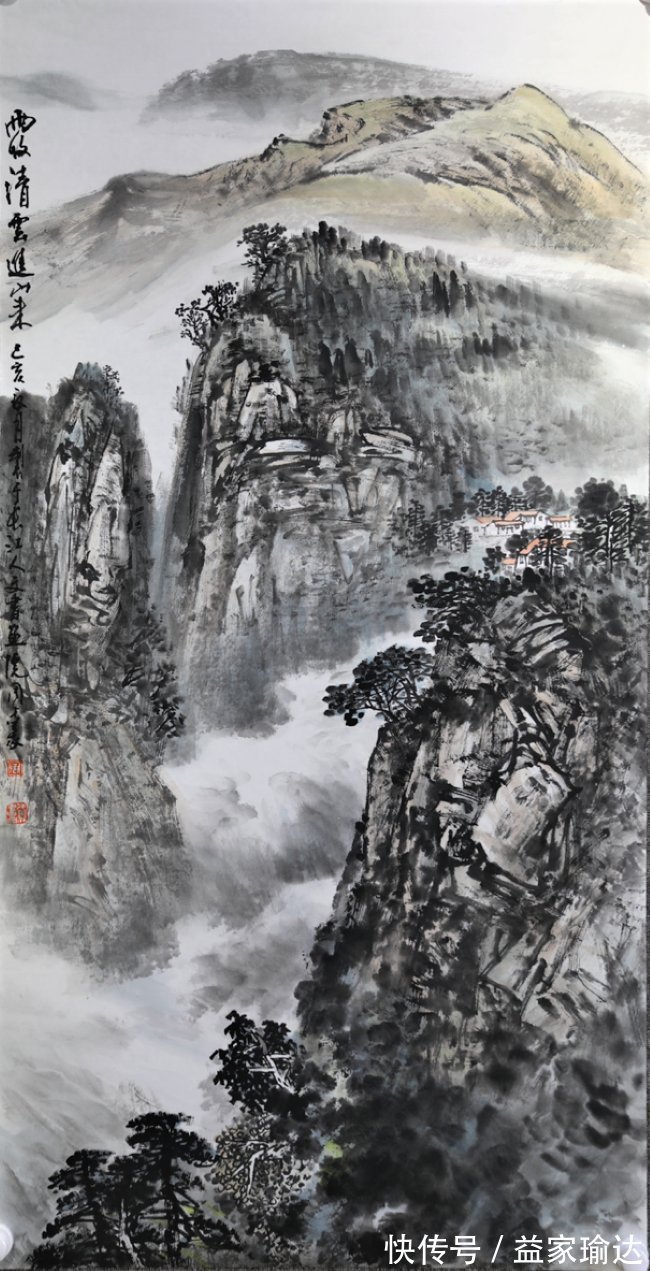 中国书画&周才义:中国画雄俊气势源于画中的“生活气息”