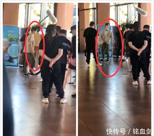 天天向上王一博古滇路透再现20分钟过万转发图,趁机玩滑板开心