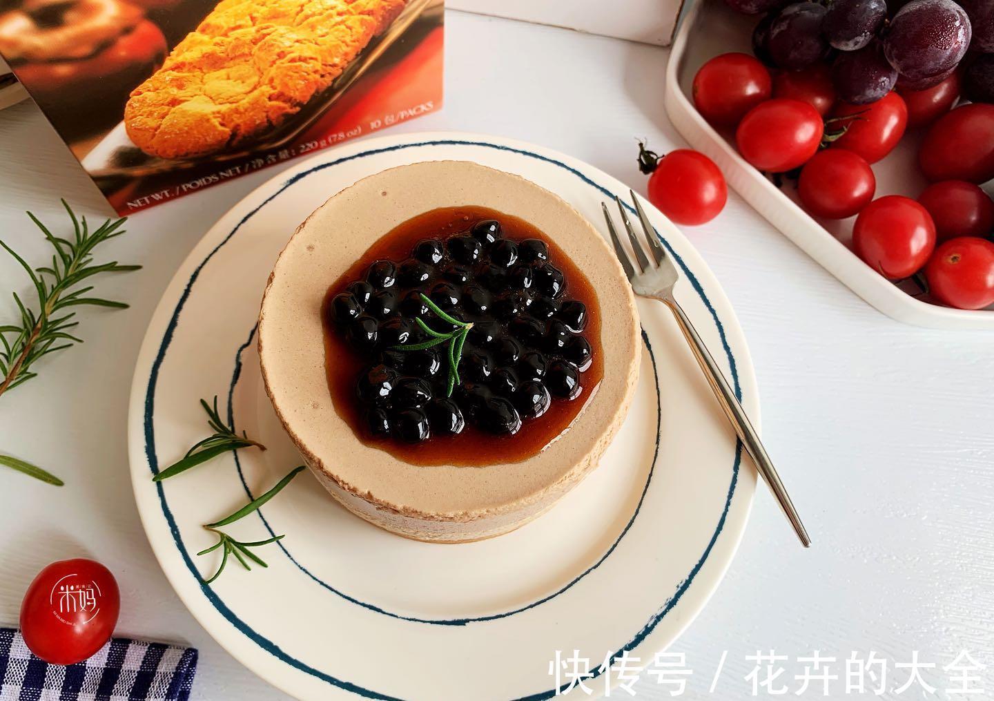 合桃酥|不用烤箱,就能做慕斯蛋糕,口感细腻丝滑入口即化,吃一口真满足
