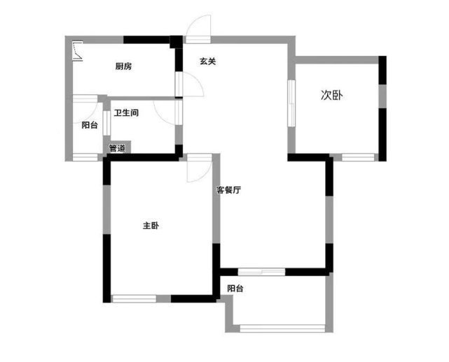 89平|89平现代极简二居室，在不大的空间中营造实用优雅舒适温馨空间