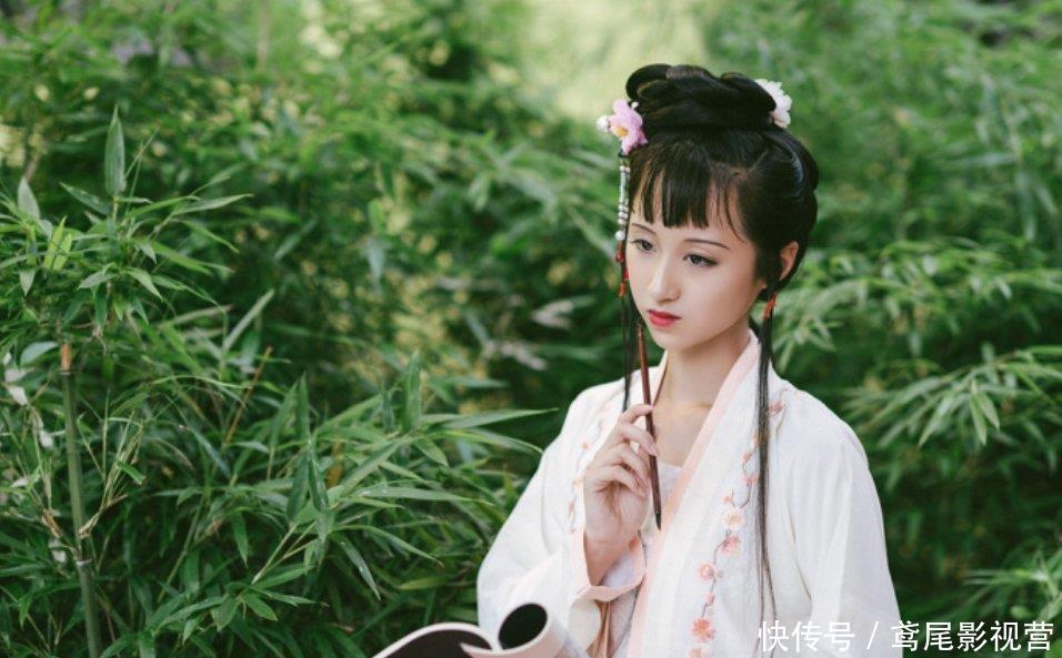 柔美|20岁师大汉服女神气质柔美哀婉,长相神似陈晓旭,拍林黛玉写真真假难辨