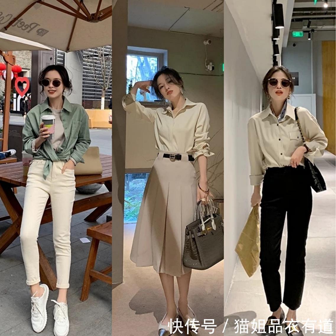 仅158cm高、一个孩子的辣妈,看她的职场穿搭,值得中年女人借鉴