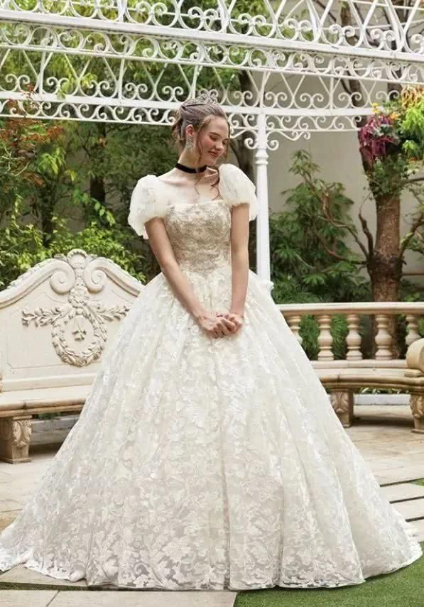 把冰雪奇缘做成婚纱这些迪士尼公主穿的婚纱裙也太好看了