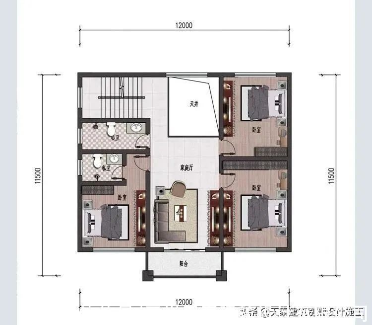 别墅|四川南充三层欧式别墅图纸 农村盖洋房别墅图 建别墅施工图纸