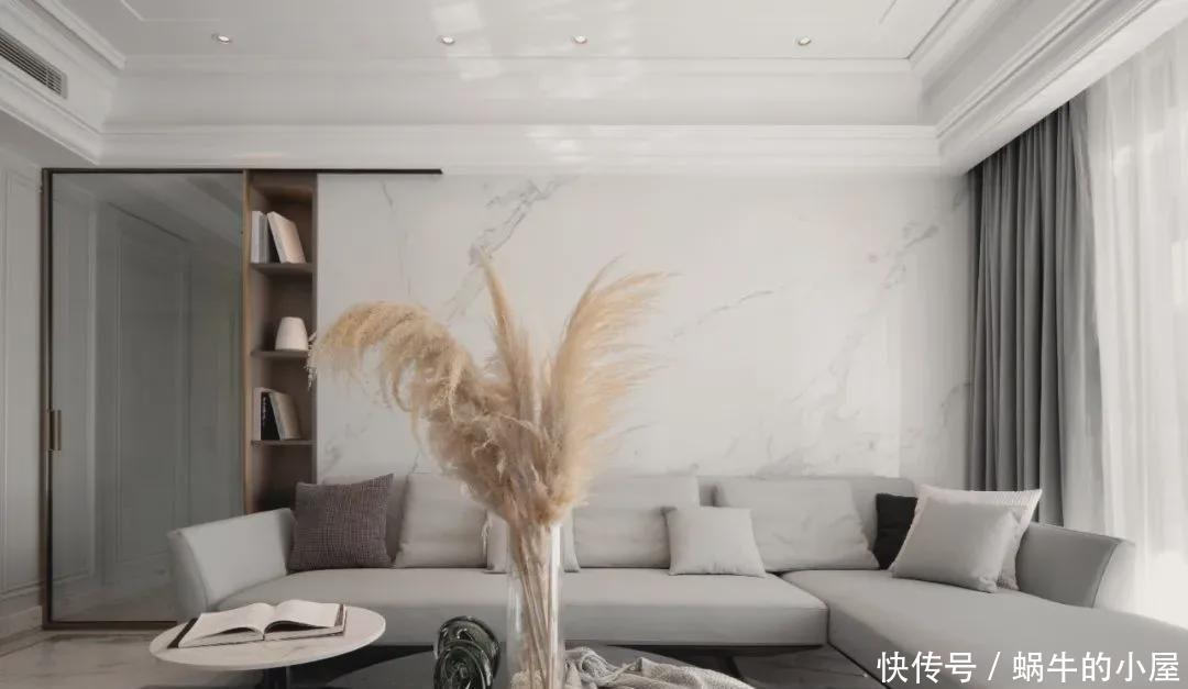 现代极简融合古典元素,成就别具一格的低奢空间