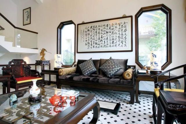 仿古|晒一家三口的新房子,150㎡中式装修,住的很惬意!