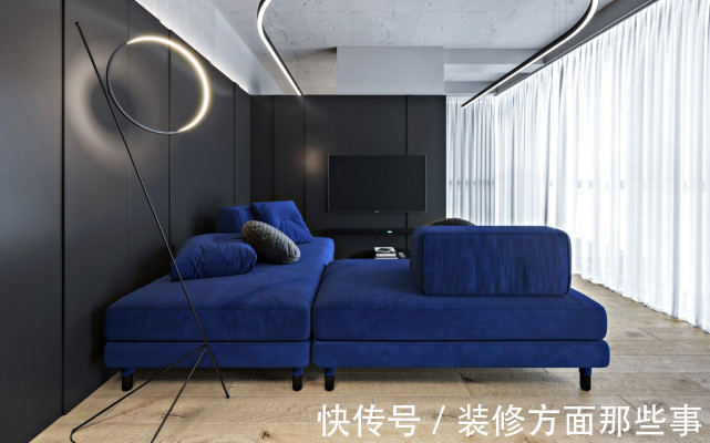 白亮光|120平现代风米三居室,一步一景,细微之处见极