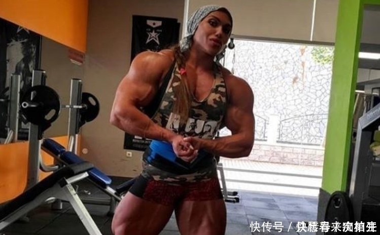 容颜|力量训练还能改变容颜？体脂率6%的肌肉女，给你不一样的视觉体验