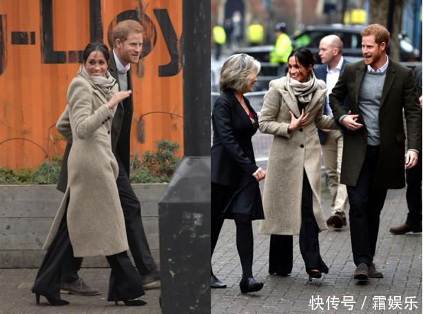 梅根不当王妃后一样高贵,穿灰色大衣配阔腿裤,气质惊艳太美了