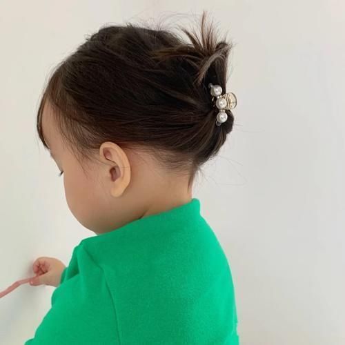 发箍|宝宝短发怎么扎简单好看,软萌又调皮的儿童扎发,简单易上手