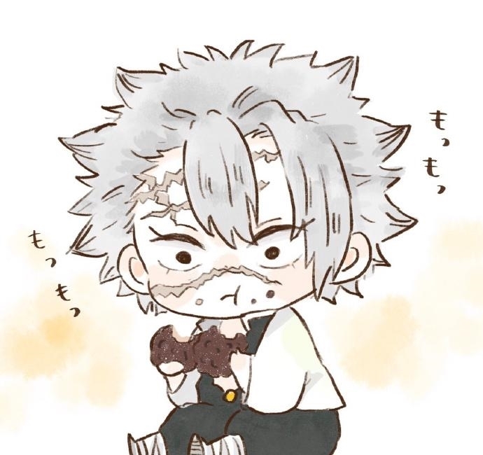 鬼灭之刃:Q版大头九柱,霞柱单恋炭治郎?你猜虫蛀会喜欢谁?