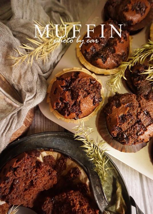 纸杯蛋糕|星巴克18元1个的巧克力蘑菇头麦芬,自己做简单便宜,私藏配方