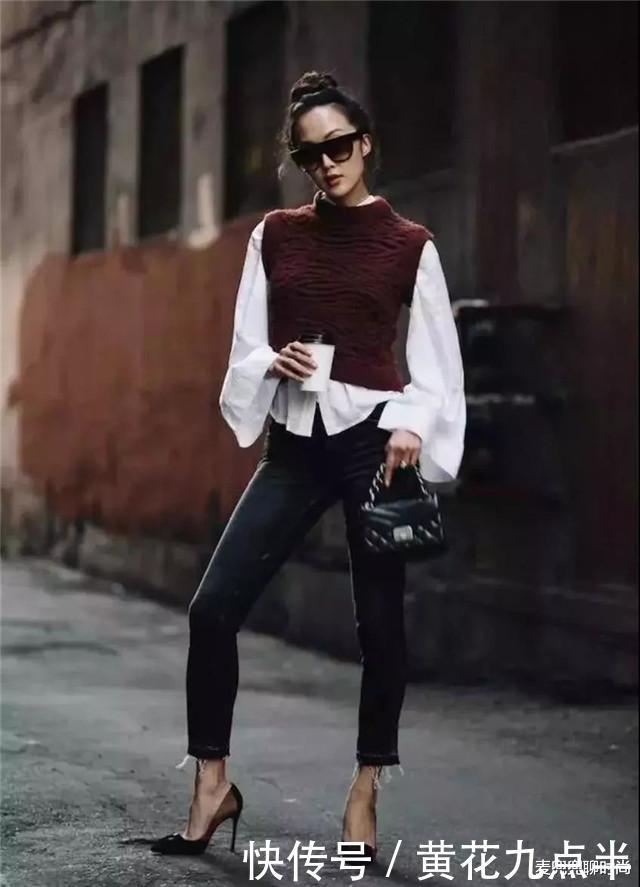 适合|今年火了一种衣服,叫“毛坎肩”,温暖舒适又时髦,秋天穿好适合