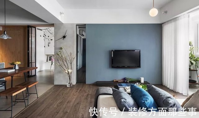 爱花|93㎡现代简约,阳台的清新,透过玻璃充满了全屋!