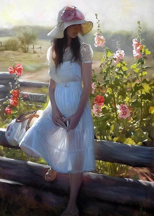 画作|画家夫妇合作画人体油画,他们善于捕捉人体光影,画作细腻而唯美