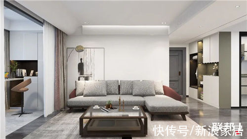 黑白灰|128㎡ 简约大平层，低调又高级